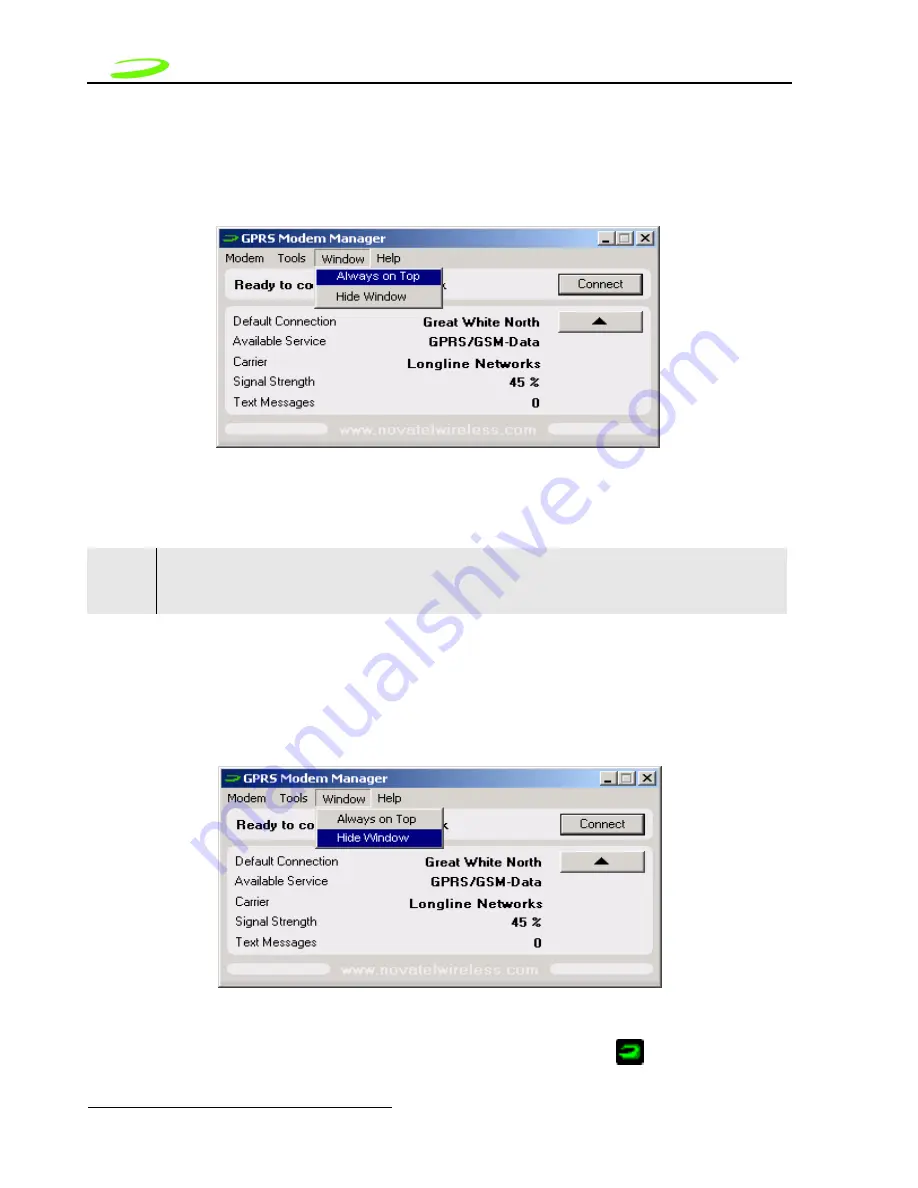 Novatel Merlin for GPRS G201 User Manual Download Page 34