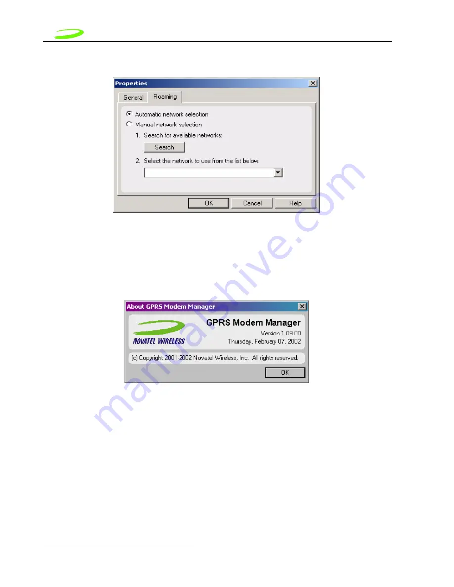 Novatel Merlin for GPRS G201 User Manual Download Page 44