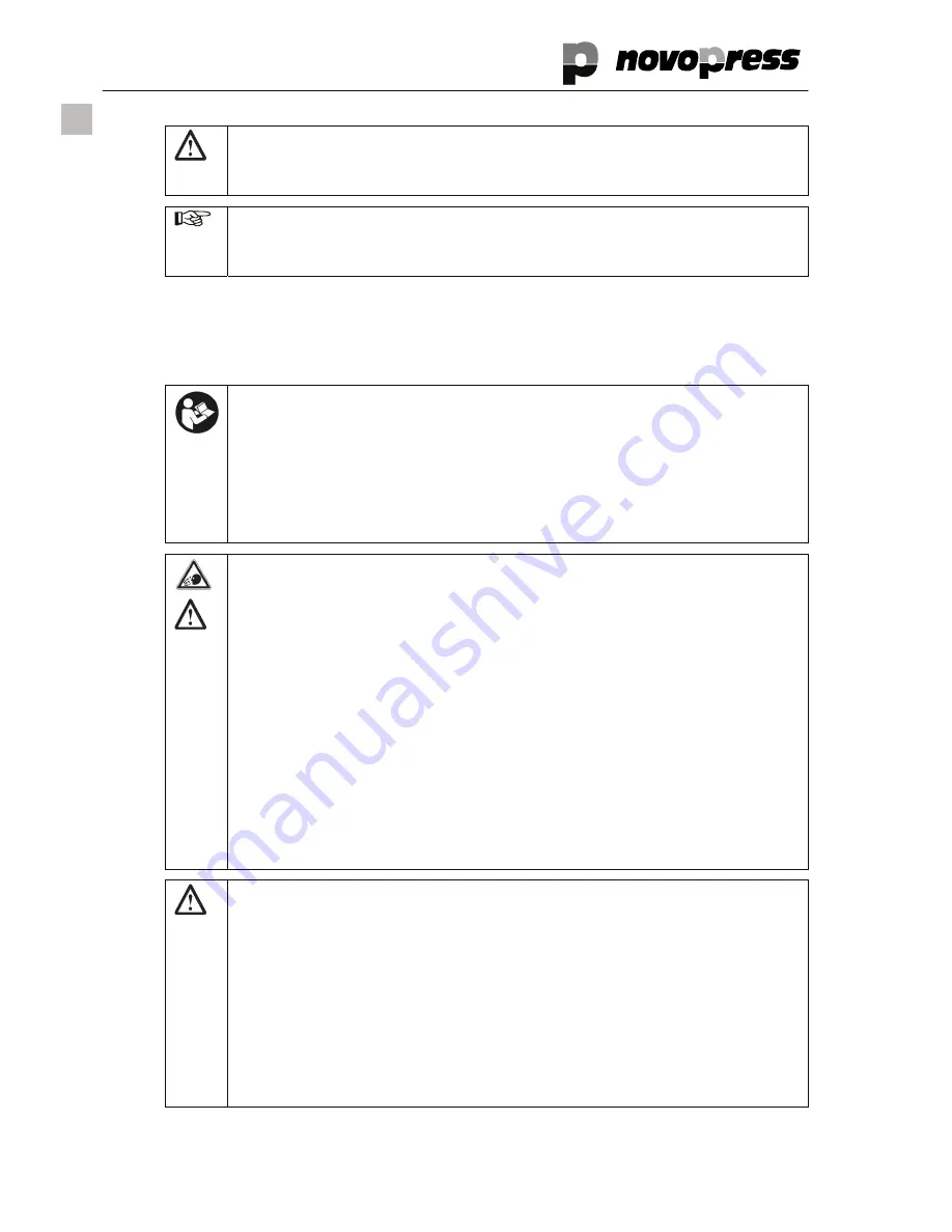 NovoPress AAP102 Operating Manual Download Page 92