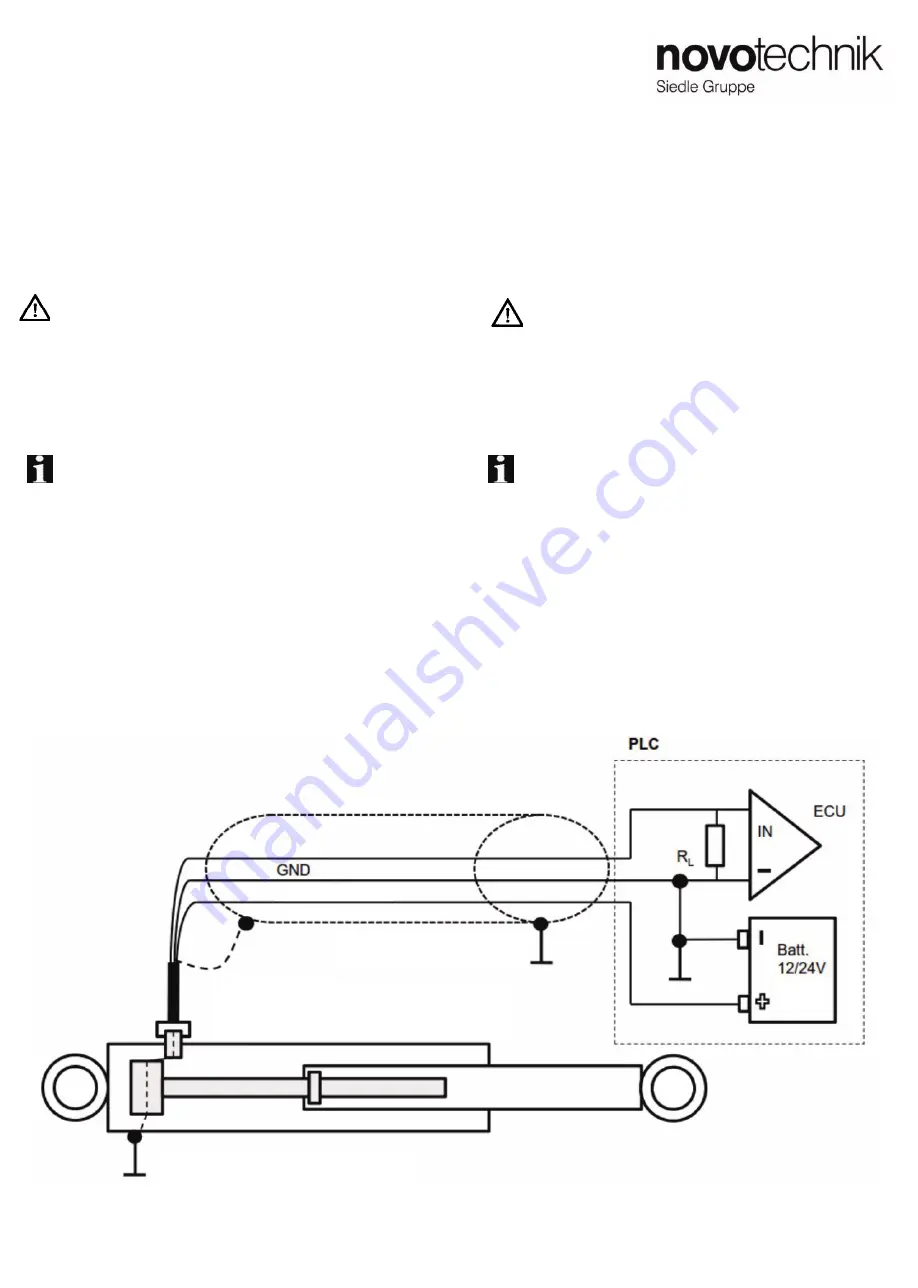 novotechnik TM1 Series User Manual Download Page 3