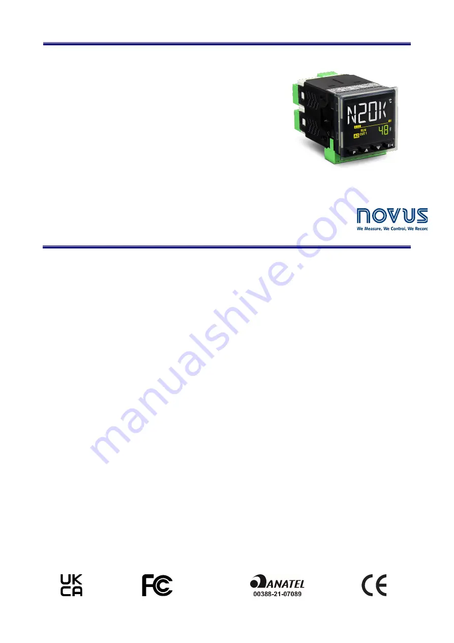 Novus N20K48 User Manual Download Page 1