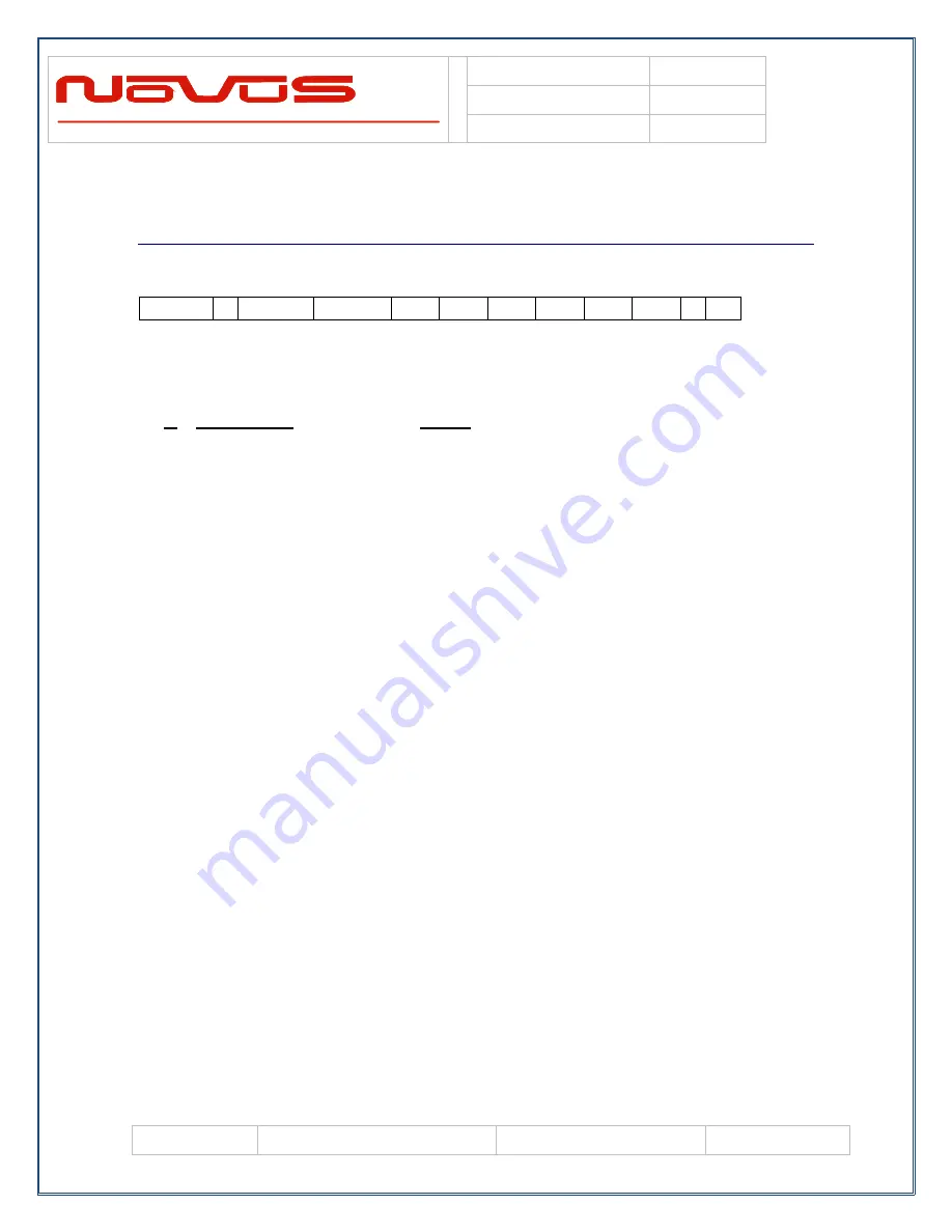 Novus NR2110-G Manual Download Page 125