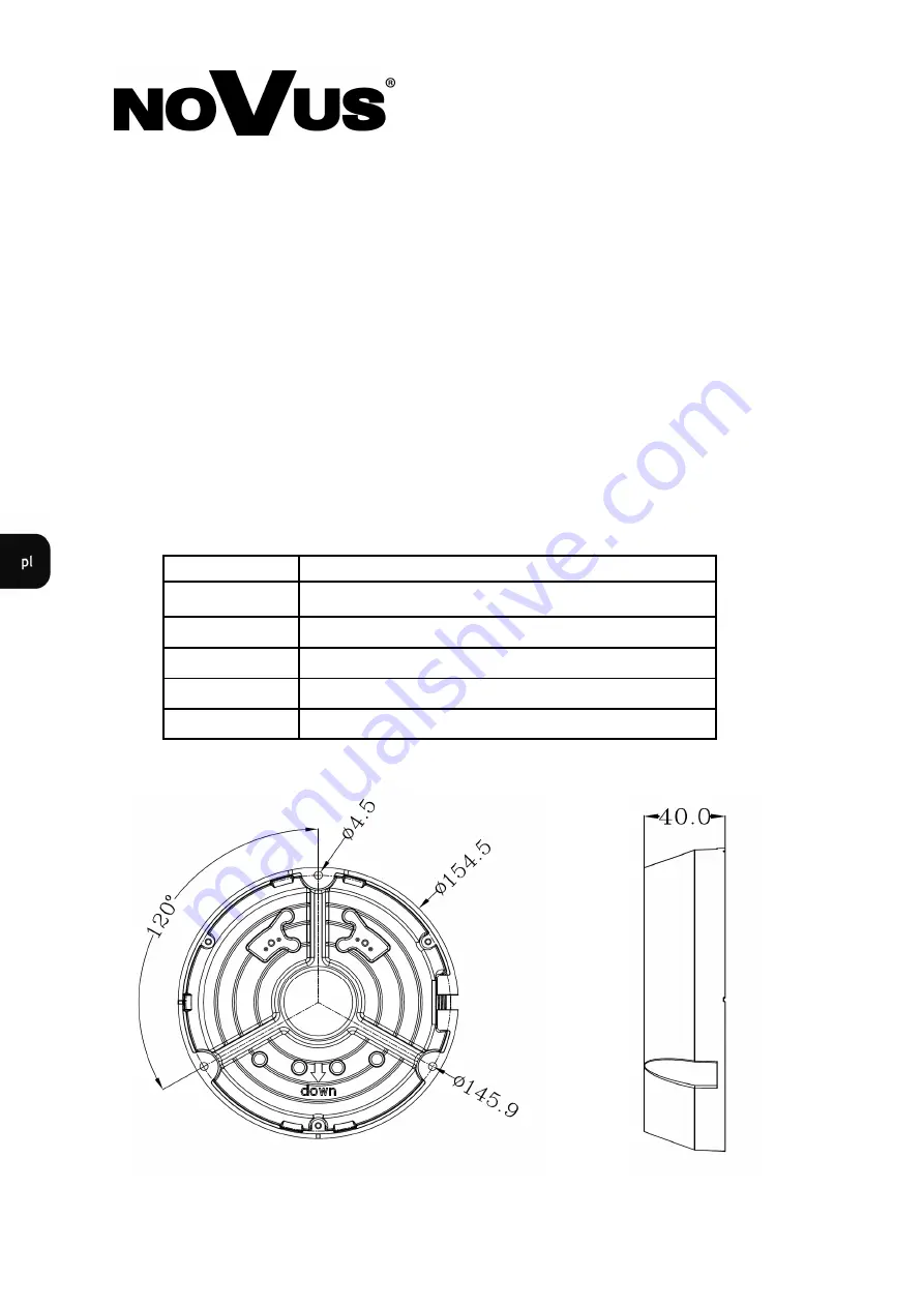 Novus NVB-3010JB Quick Manual Download Page 4