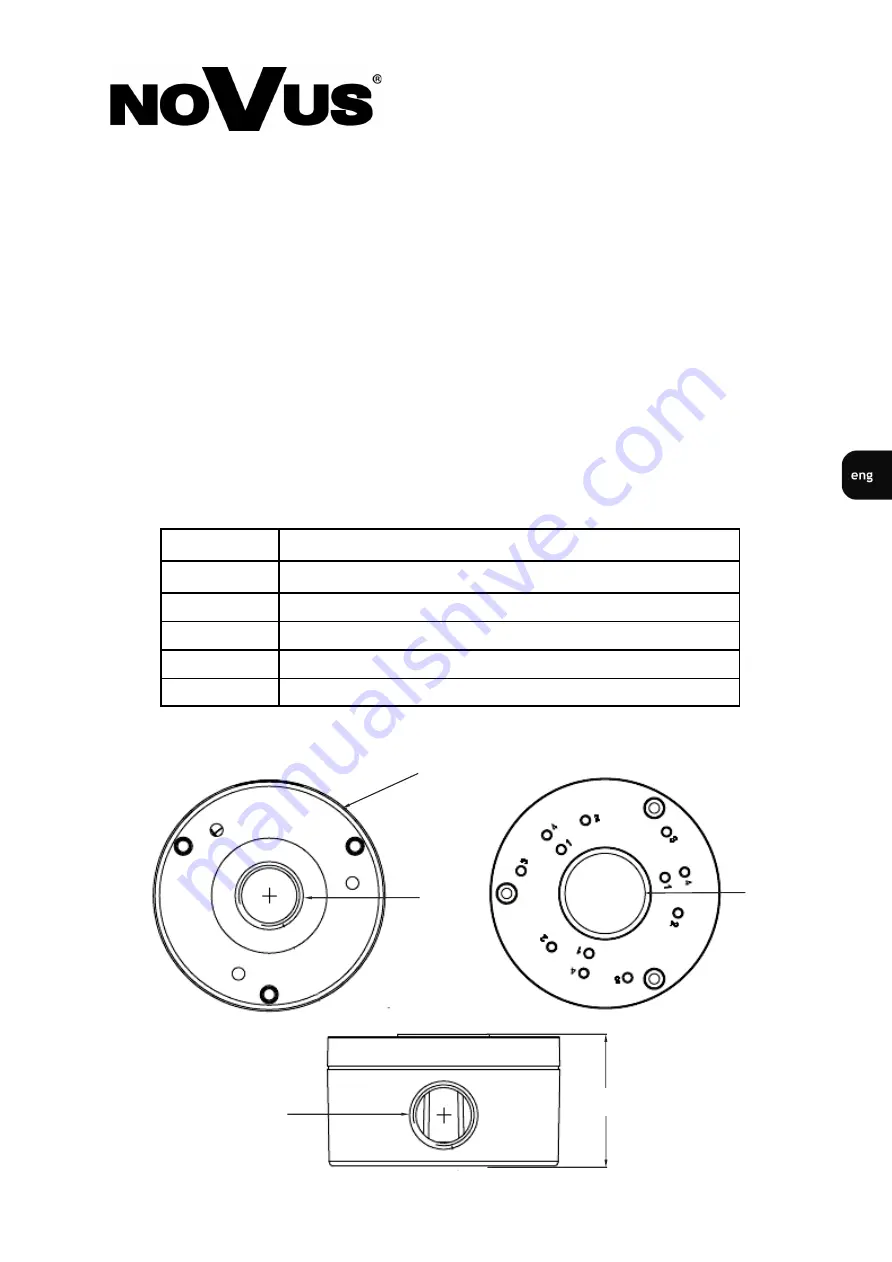 Novus NVB-4010JB User Manual Download Page 3