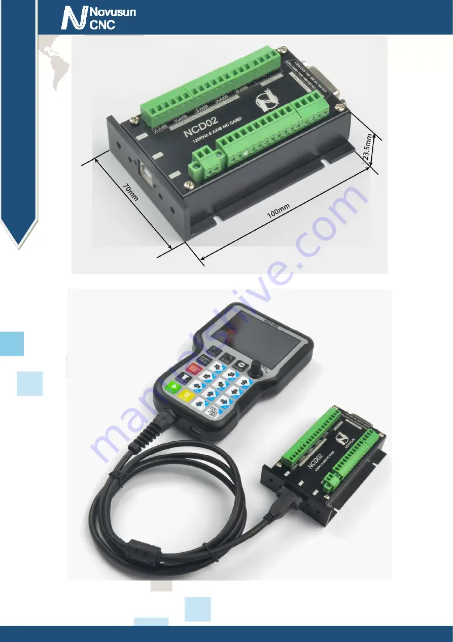 Novusun CNC NCH02 Manual Download Page 5