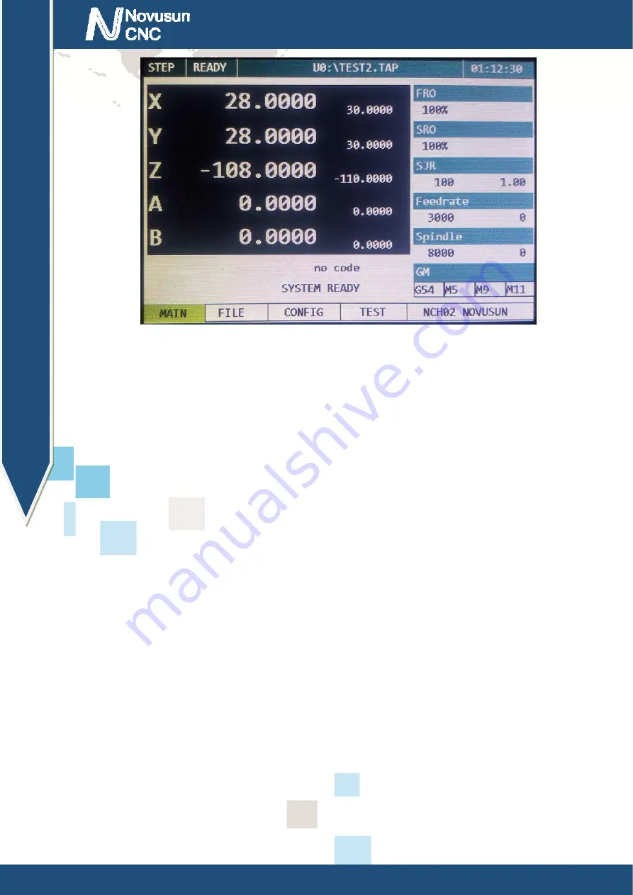 Novusun CNC NCH02 Manual Download Page 48