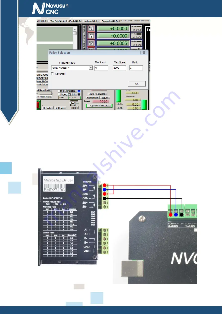 Novusun CNC NVCM Series Скачать руководство пользователя страница 14