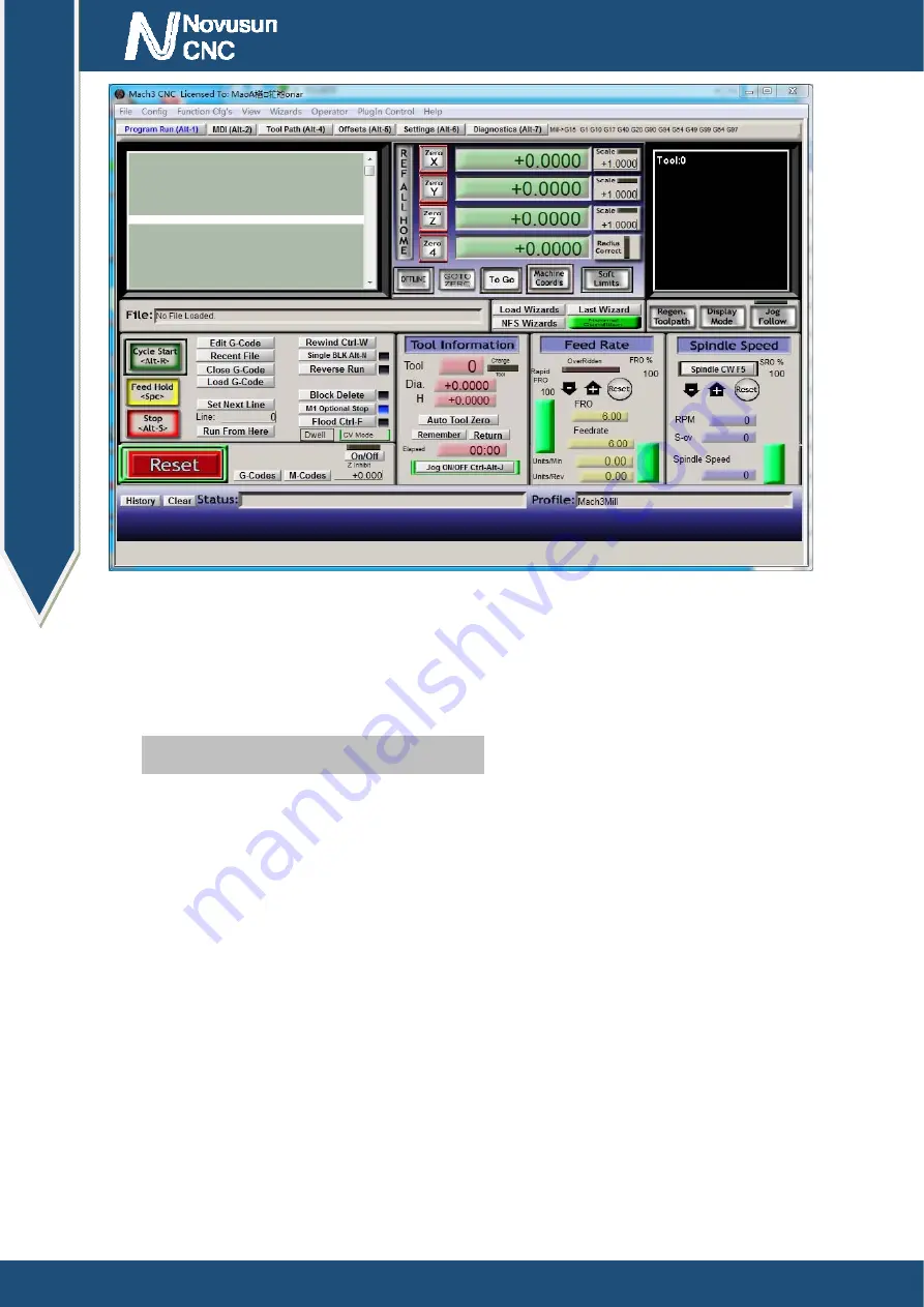 Novusun CNC NVUM_SP Series Скачать руководство пользователя страница 35