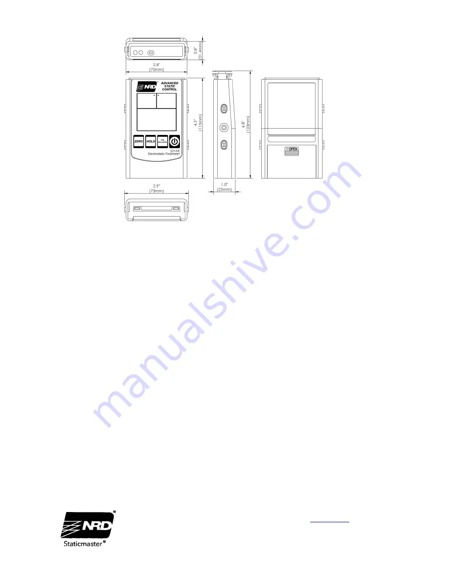 NRD Staticmaster 521AE Installation, Operation And Maintenance Manual Download Page 5