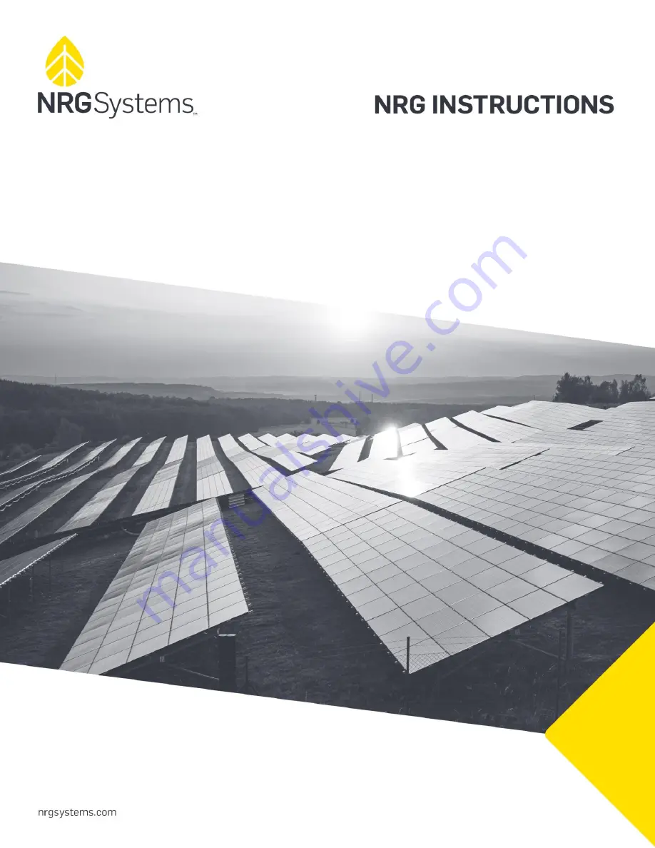 NRG Systems 11174 Instructions Manual Download Page 1