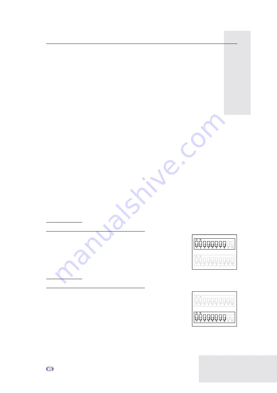 NRI G-13.mft MDB/S1 Operating Instructions Manual Download Page 31