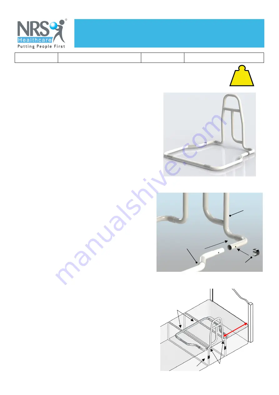 NRS EasyFit Bed Rail Скачать руководство пользователя страница 1