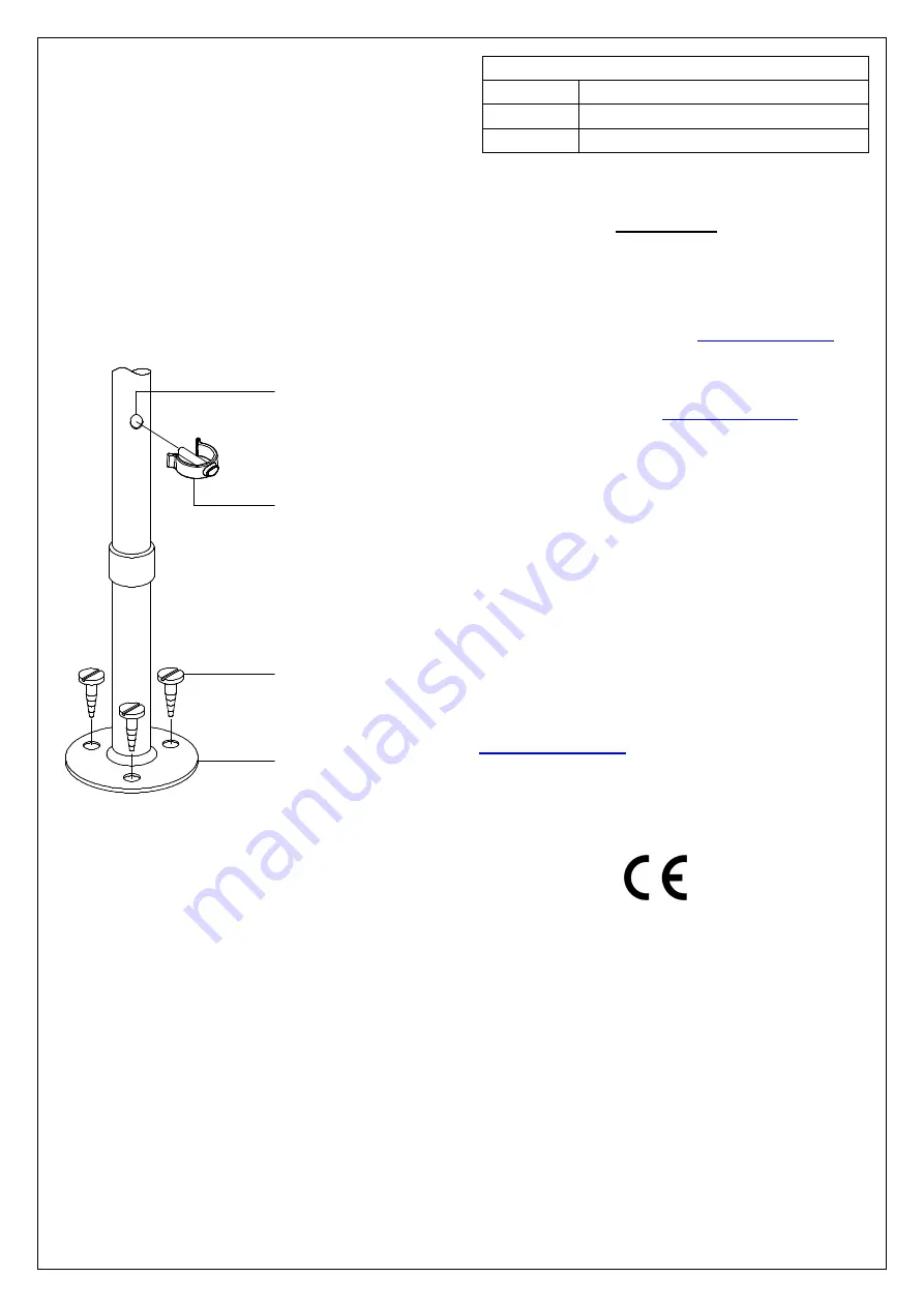 NRS Mowbray G44869 User Instructions Download Page 2