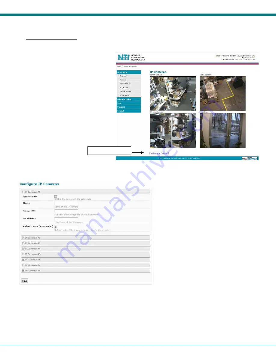 NTI ENVIROMUX-MINI-LXO Installation And Operation Manual Download Page 38