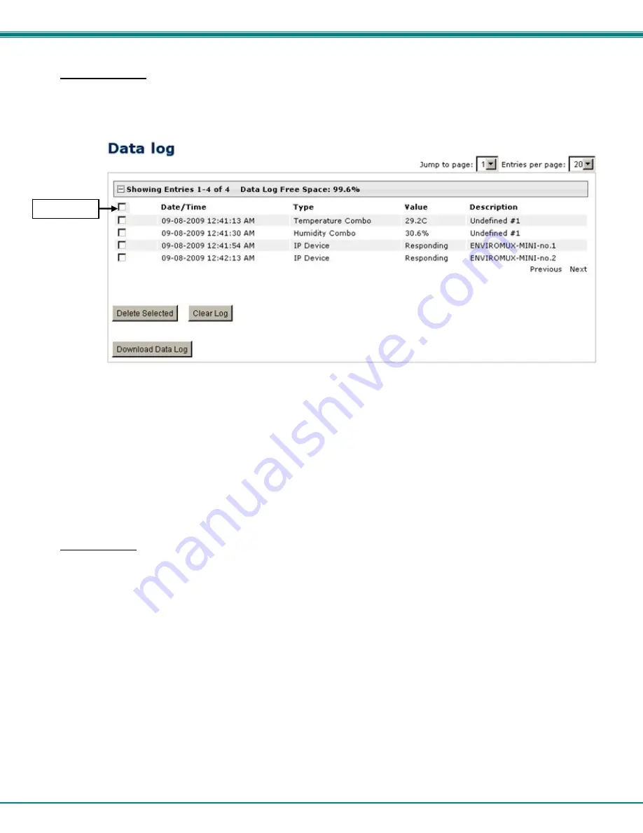 NTI ENVIROMUX-MINI-LXO Installation And Operation Manual Download Page 63