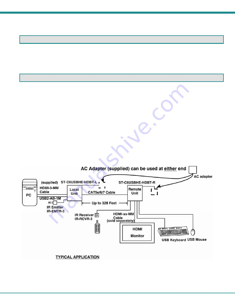 NTI XTENDEX ST-C6USBH-HDBT Скачать руководство пользователя страница 7