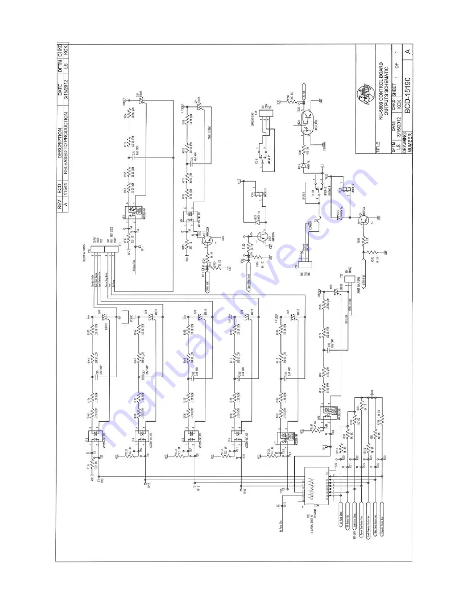 NuAire NU-5800 Скачать руководство пользователя страница 48