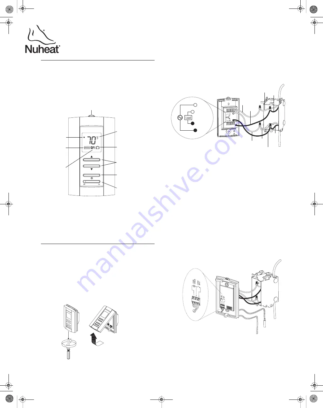 Nuheat TEMPO User Manual Download Page 1