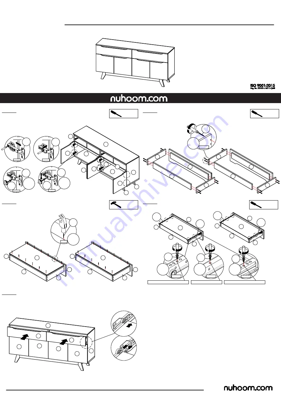 nuhoom MANDO 345044 Assembly Manual Download Page 4