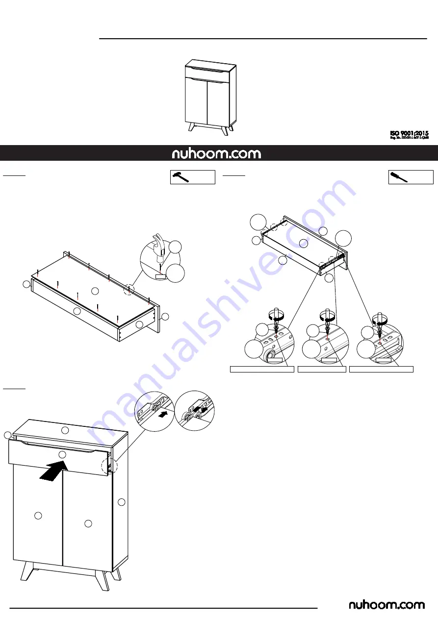 nuhoom MANDO 372048 Assembly Manual Download Page 4