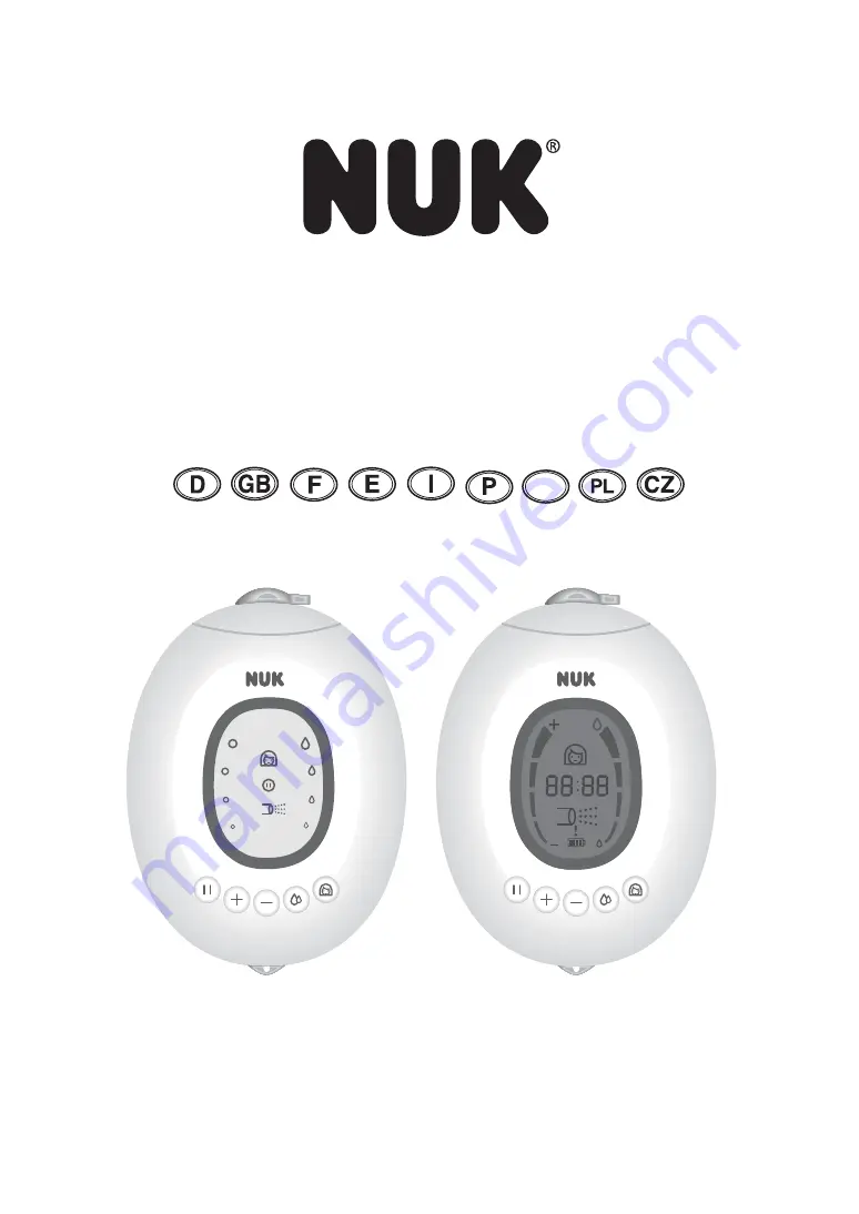 NUK BP7 First Choice+ Operating Instructions Manual Download Page 1