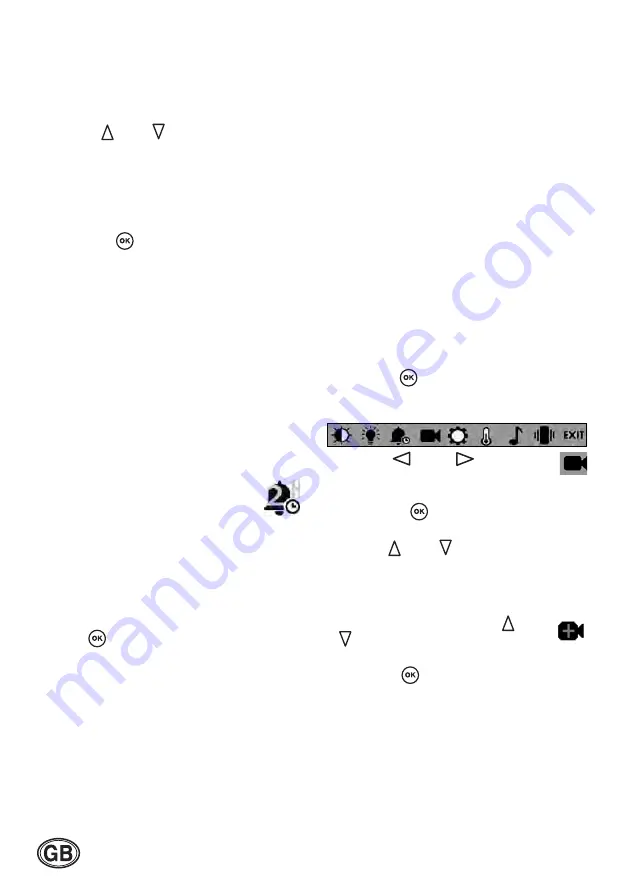 NUK Eco Control Video Display 550VD Operating Instructions Manual Download Page 60