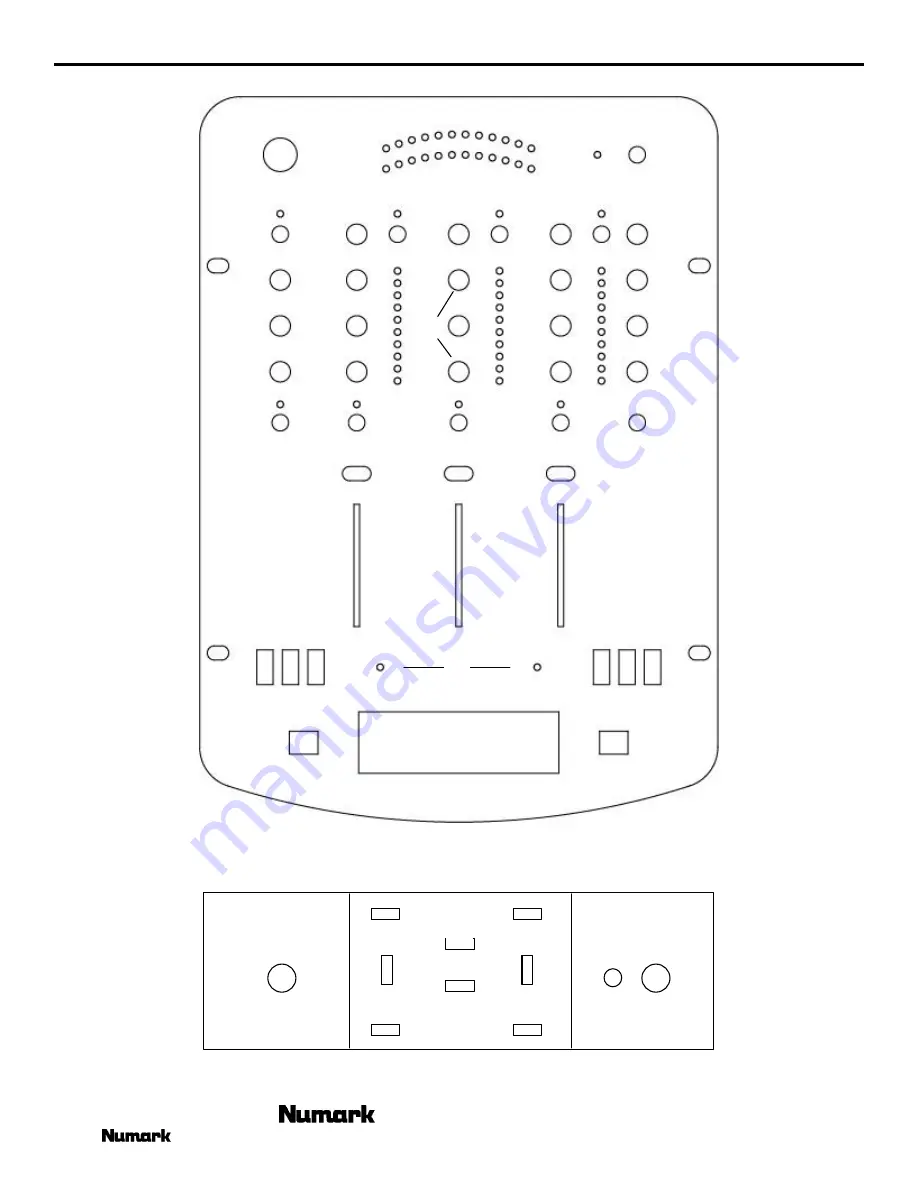 Numark DM3000X Скачать руководство пользователя страница 6