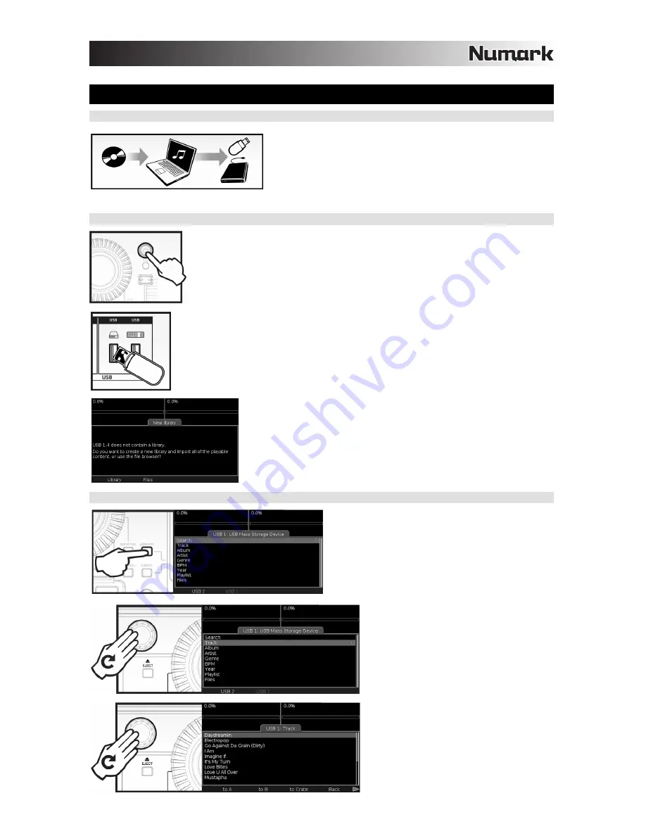 Numark HDMIX Quick Start Manual Download Page 9