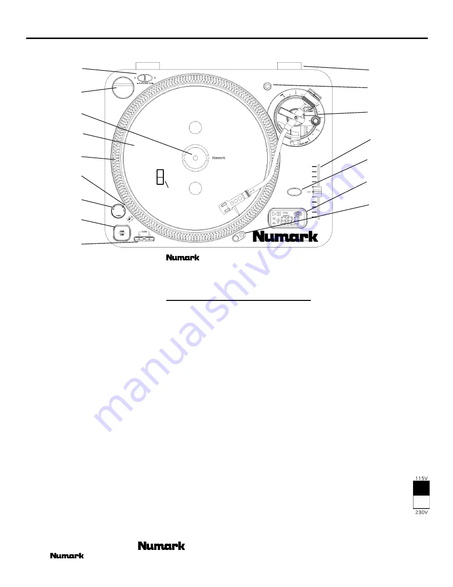 Numark PRO TT-2 Owner'S Manual Download Page 6