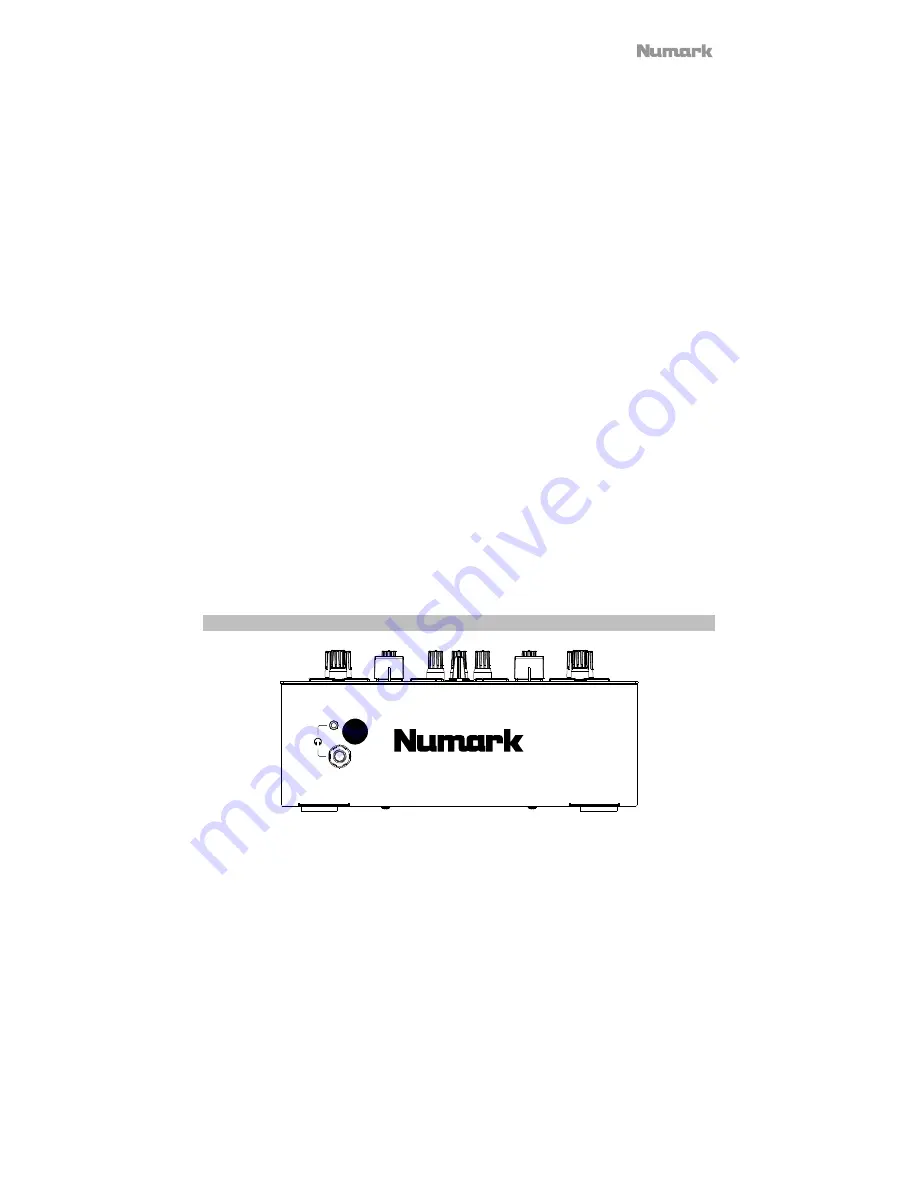 Numark SCRATCH User Manual Download Page 7