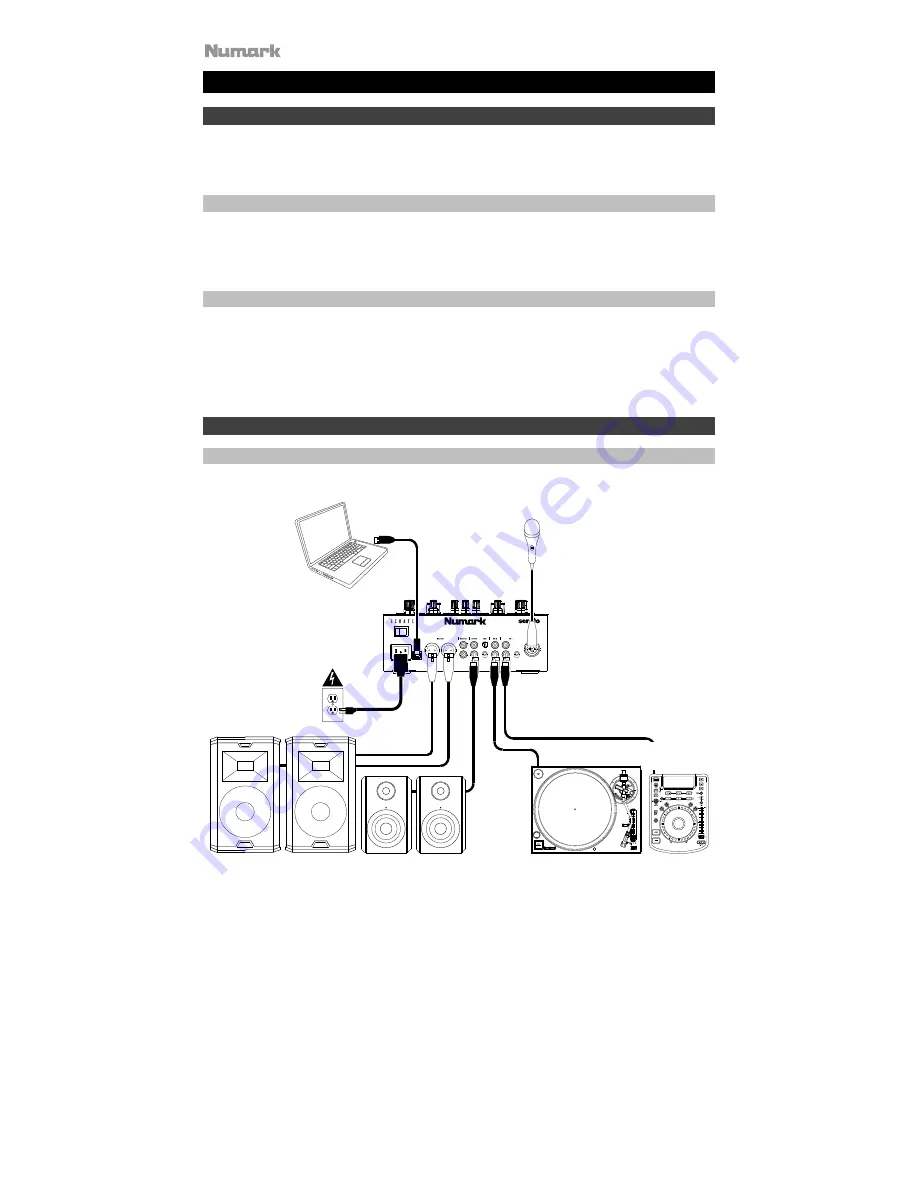 Numark SCRATCH Скачать руководство пользователя страница 12