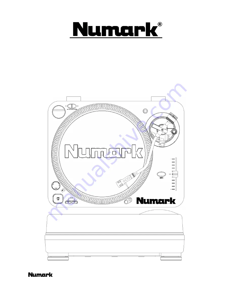 Numark TT-100 Owner'S Manual Download Page 1