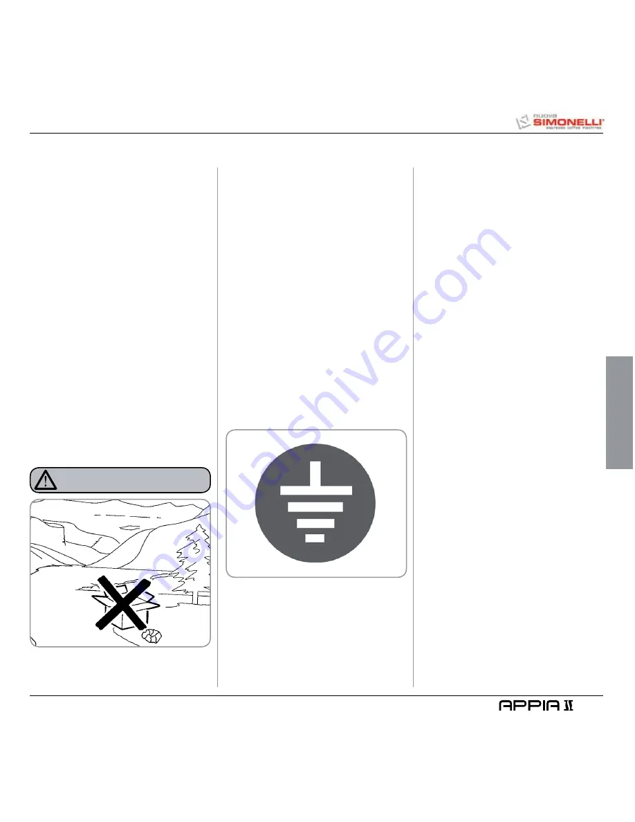 Nuova Simonelli Appia II User Handbook Manual Download Page 33