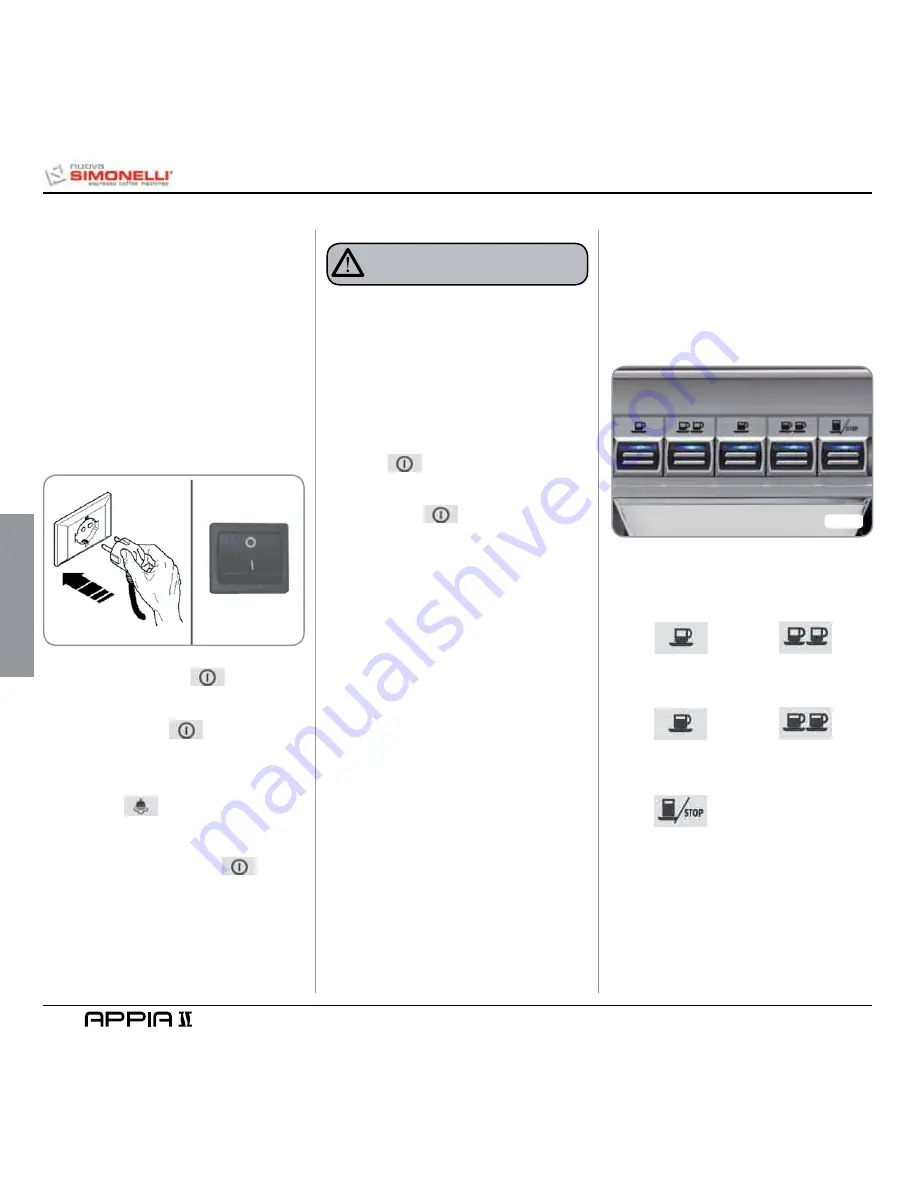 Nuova Simonelli Appia II User Handbook Manual Download Page 40