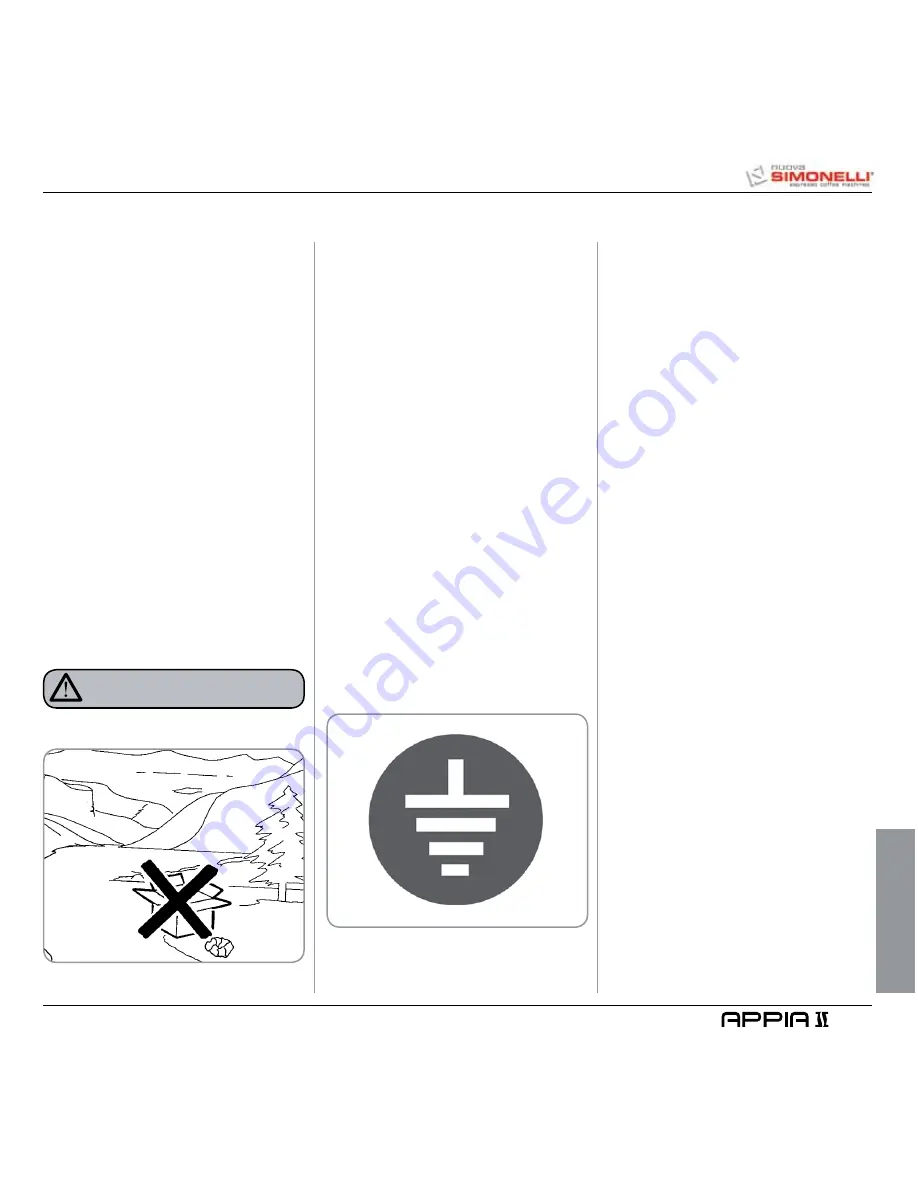 Nuova Simonelli Appia II User Handbook Manual Download Page 55