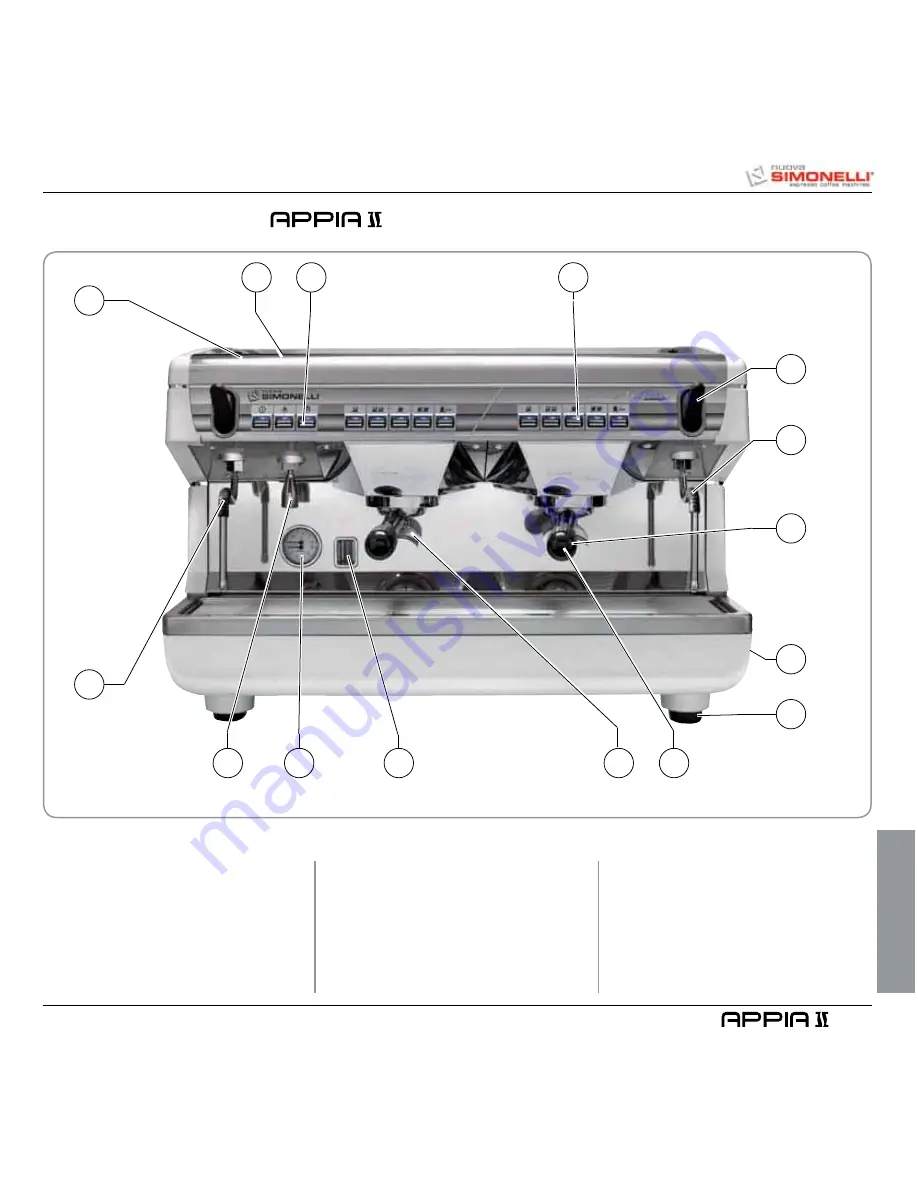 Nuova Simonelli Appia II Скачать руководство пользователя страница 117