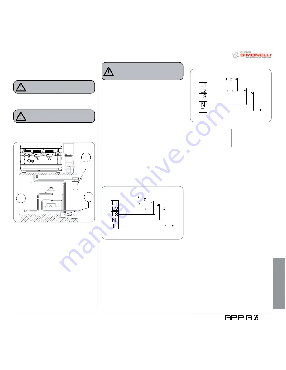 Nuova Simonelli Appia II User Handbook Manual Download Page 123