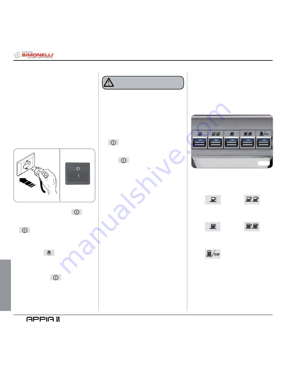 Nuova Simonelli Appia II User Handbook Manual Download Page 126