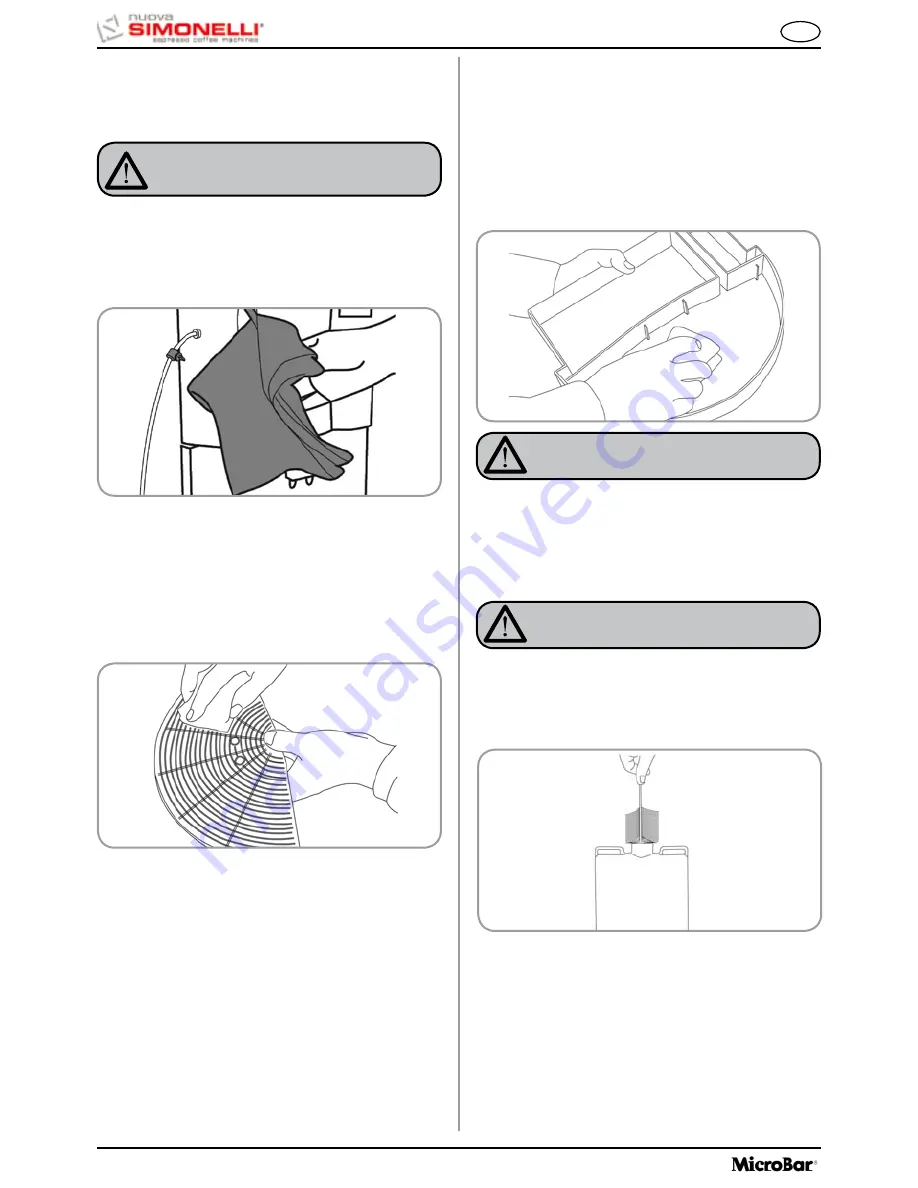 Nuova Simonelli MicoBar User Handbook Manual Download Page 32