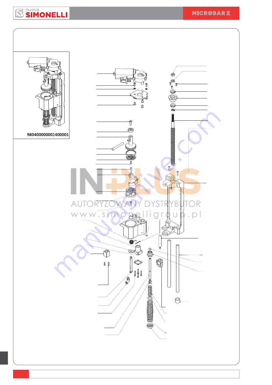 Nuova Simonelli microbar ii Service Manual Download Page 162