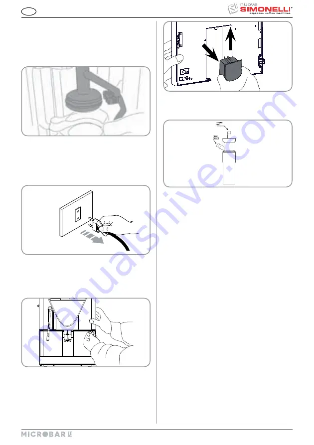 Nuova Simonelli microbar ii User Handbook Manual Download Page 71