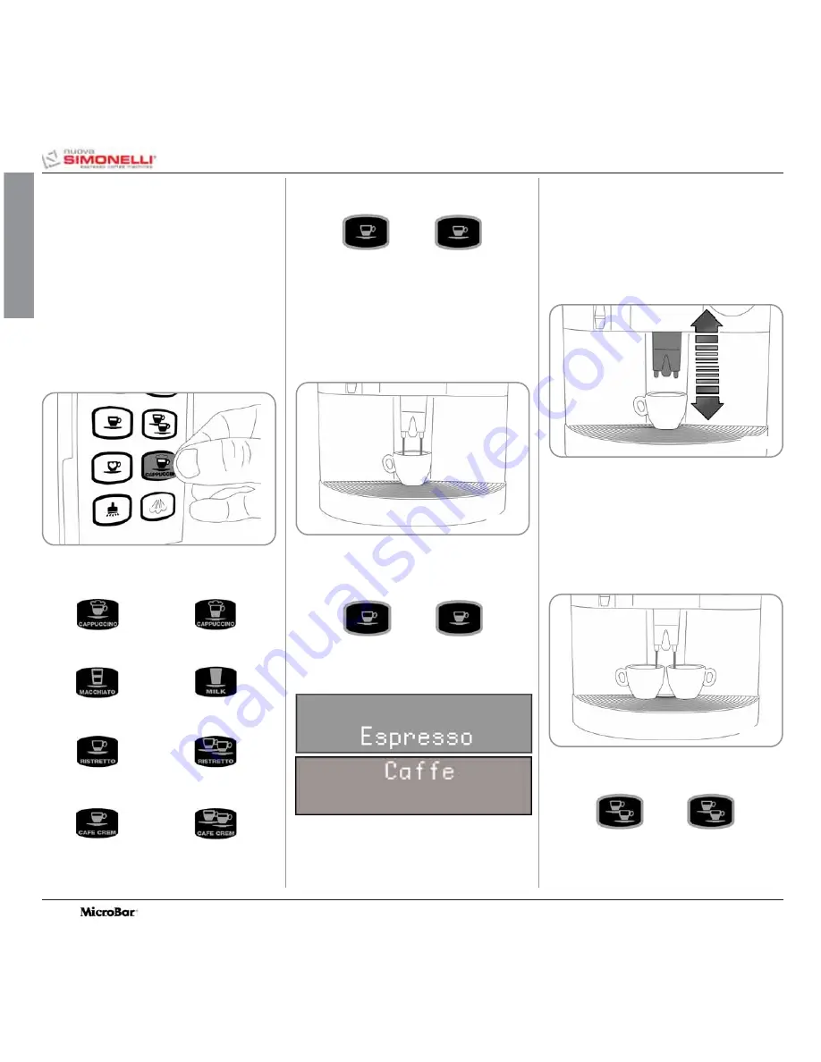 Nuova Simonelli MicroBar User Handbook Manual Download Page 17