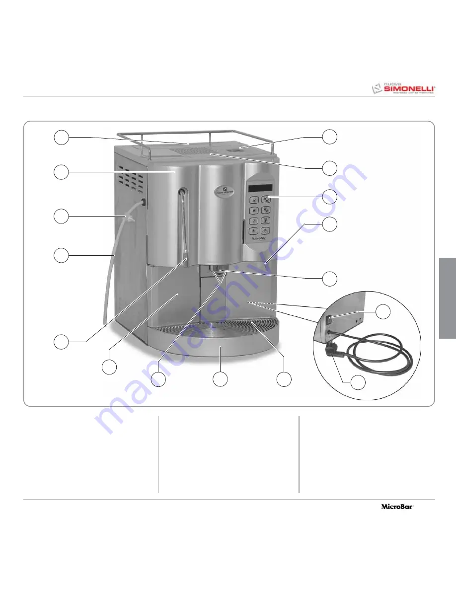 Nuova Simonelli MicroBar Скачать руководство пользователя страница 74