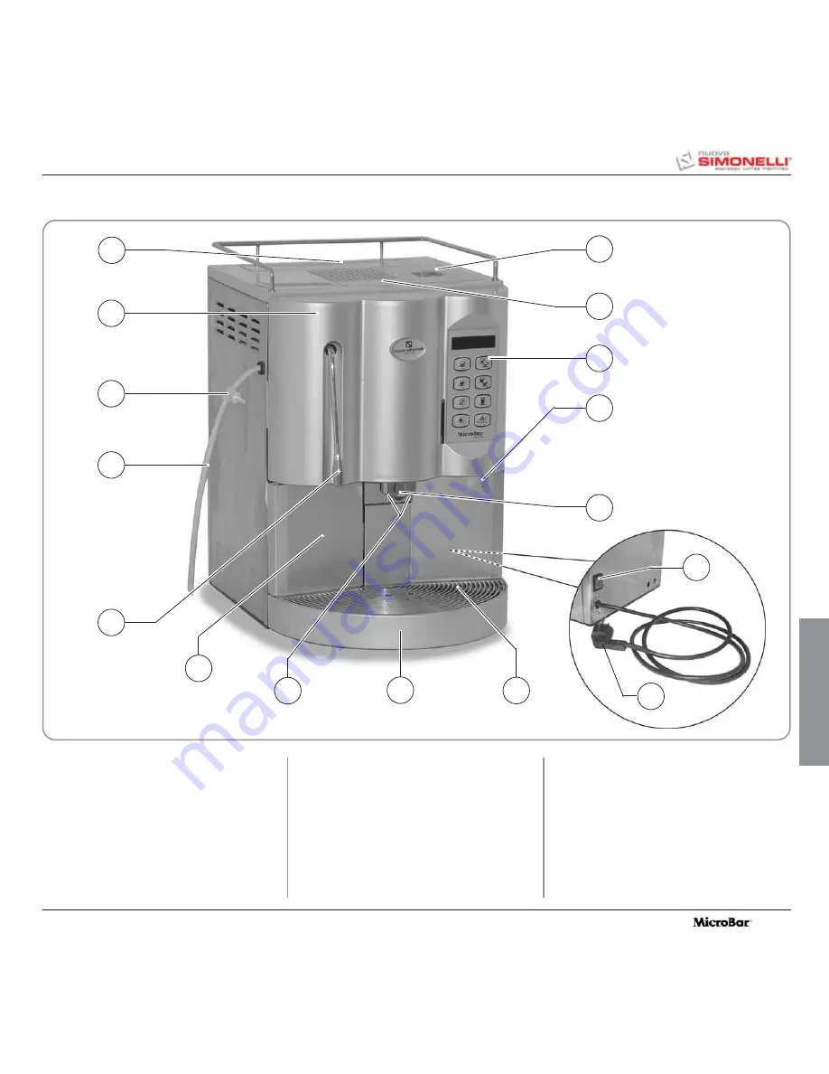 Nuova Simonelli MicroBar Скачать руководство пользователя страница 108