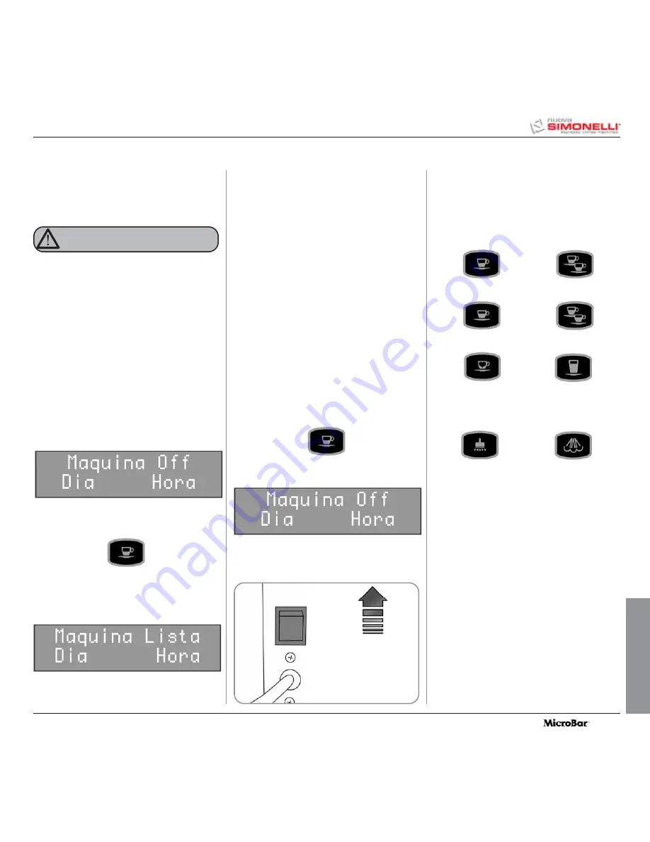 Nuova Simonelli MicroBar Скачать руководство пользователя страница 152