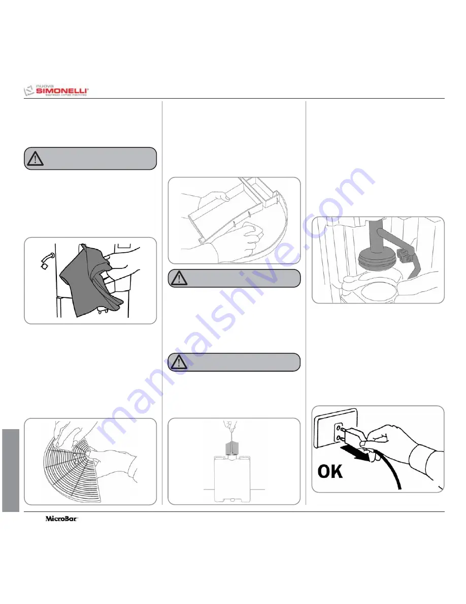 Nuova Simonelli MicroBar Скачать руководство пользователя страница 167