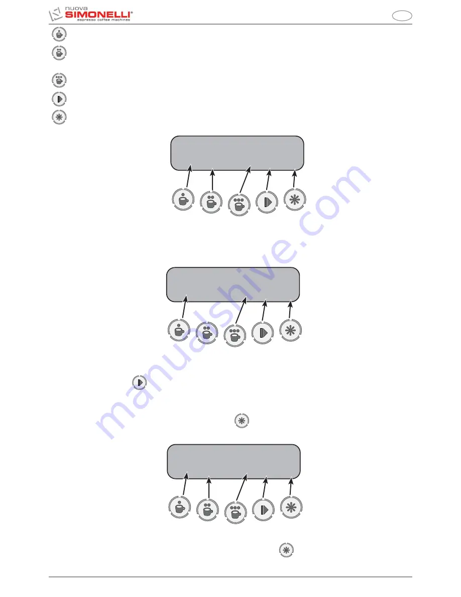 Nuova Simonelli MYTHOS User Handbook Manual Download Page 12