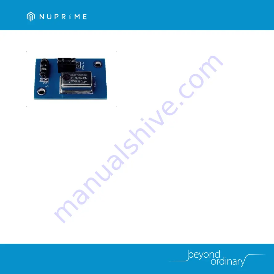 NuPrime Omnia SW-8 User Manual Download Page 9