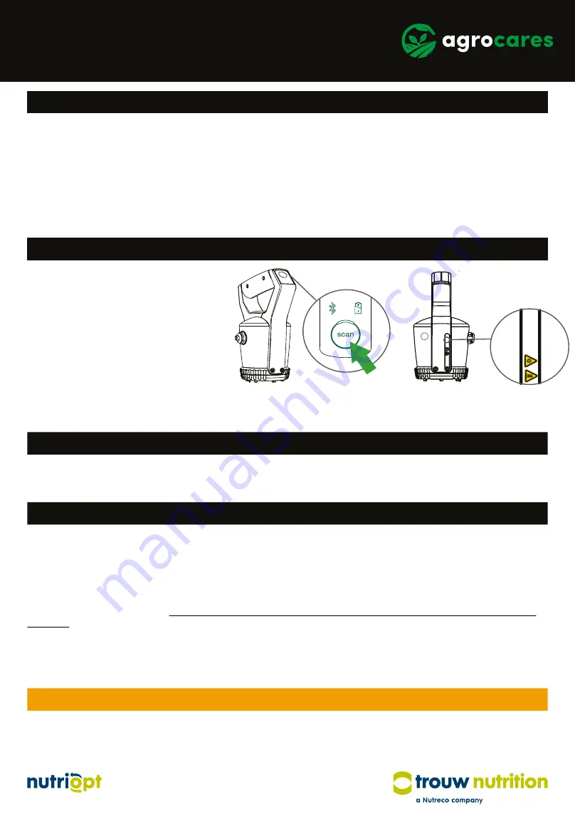 Nutreco Trouw Nutrition Agrocares Quick Reference Card Download Page 2