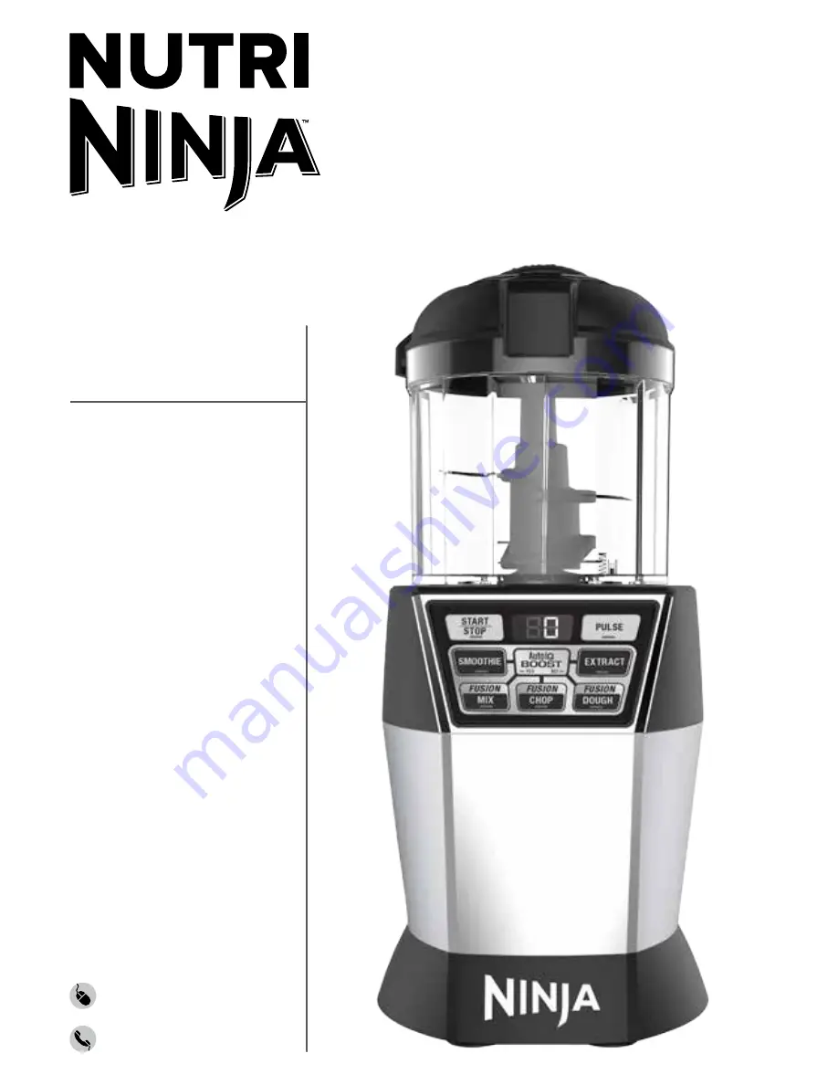 Nutri Ninja Nutri Bowl DUO NN100 series Instructions Manual Download Page 1